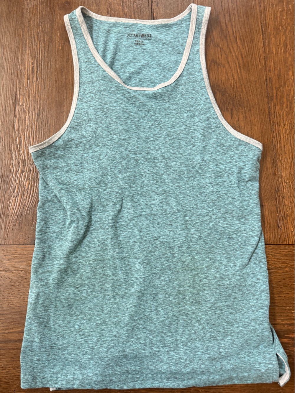 Dean & West Men’s Seafoam Green Tank Top